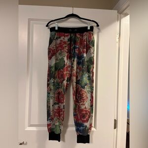 Rue21 floral joggers size M
